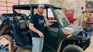 Fortress Lower Door Installation for 2019+ Polaris Ranger 1000/Crew by Offroad Armor