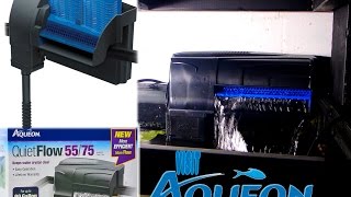 HOW TO: Set up / Install Aqueon 55/75 Hang on the back filter