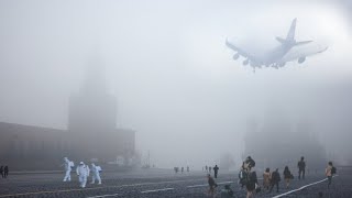 Radiation fog in Moscow! 🚨 Lost in the mist, Russia
