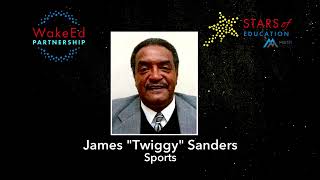 James “Twiggy’ Sanders, 2022 Wake County Public School System Hall of Fame Inductee - Athletics