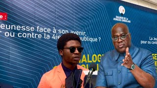 Dialogue de la jeunesse congolaise🇨🇩 : Jonathan Kalumba préserve la RDC à la Balkanisation