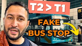 Delhi Airport Terminal-2 to Terminal-1 Shuttle Bus