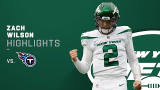 Zach Wilson Best Plays From 297-Yd Game | NFL 2021 Highlights