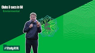 Clubs & Socs in 60 - Environmental Society