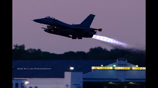 Ohio 'STINGERS' Sunset Takeoffs, 180th FW