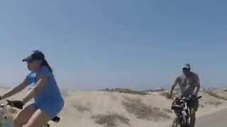 Hermosa Beach to Venice Beach  - GoPro "Virtual Bike Ride" in 3 minutes