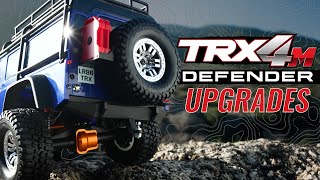 TRX-4M Defender Rescue Adventure | Aluminum + LED Upgrades!