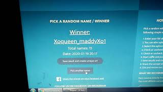 ROBUX GIVEAWAY LUCKY WINNERS!