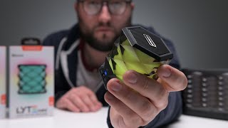 Unbelievably Cool RGB Bluetooth Speakers! - Product Spotlight - HyperGear LYTE Show Speakers XL/Mini