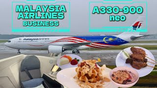 Malaysia Airlines A330 neo Business 🇦🇺 Melbourne ✈️  KL 🇲🇾 Review - Meal, Seat, Entertainment