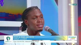 WATCH: Drex Lazer Delivers Powerful Live Pop & RnB Performance