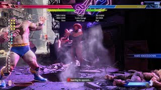 me v.s. kimberly & then a fellow zangief!