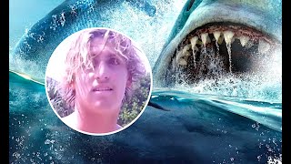 Surfer hits shark, snapping fin, breaking board, “It was like hitting the biggest concrete slab"