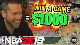 I gave DonJ & Zesty $1000 to WIN a game on NBA 2K19