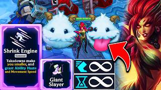 MICROSCOPIC Zyra: Shrink Engine + Giant Slayer | ARAM Mayhem