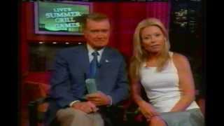 Author Brian S. Alexander's winning recipe for "The Hula Nut Burger" on Live with Regis and Kelly