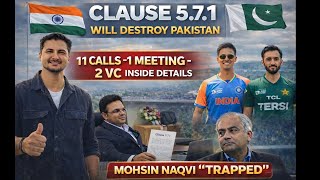PCB’s Biggest Mistake! ⚠️ Clause 5.7.1 - ICC’s Legal Move to Save Ind vs Pak Feb 15 T20 World Cup 