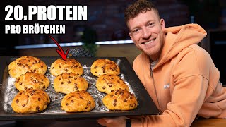 Quick protein chocolate rolls! (In the oven in 10 minutes)