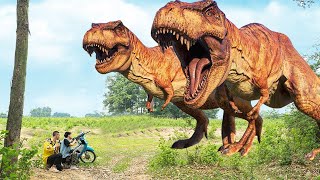 The BEST Dinosaur T-rex Hunting | Jurassic Park Fan-Made Film | T-rex Attack| Dinosaur NEW HOT Movie