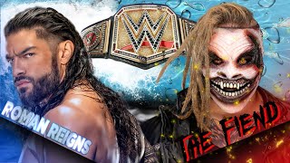 Roman Reigns VS “The Fiend” Bray Wyatt || WATER WARS MATCH