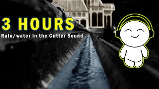 Sound of Water: Flowing Through Rain Gutter!