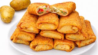 If you have 3 potatoes and 2 eggs, prepare this simple and delicious potato dish