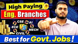 Best Engineering Branch in 2026 🔥Not CSE ❌ || High Paying Btech branch | Best Branch for Govt Jobs ✅