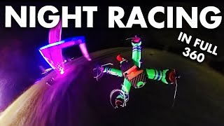 STREET LEAGUE Night Racing - Ride Along - Full 360 VR