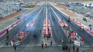 Melanie Johnson, Taylor Januik, James Stevens, Shaunda Blinzler, Top Alcohol Dragster, Qualifying Rn