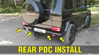 Diagnosing Faulty Rear Park Distance Control and Installing an Aftermarket Valeo Unit on the G Wagon