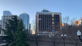 Rosslyn Hotel Demolished Video (12/13/2020) Arlington, VA