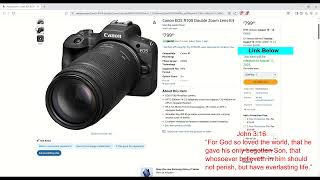 Coming 8/11/25: Canon EOS R100 Double Zoom Lens Kit #amazon #canon #canonlens #amazonfinds #lens