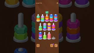 Nuts Sort Journey Short gameplay video  #fypシ#puzzlemaster  #level-116