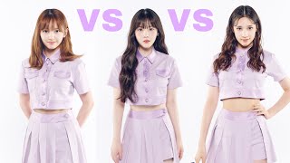 MASHIRO & CHAEHYUN & BAHIYYIH SINGING THE SAME PART IN OOO