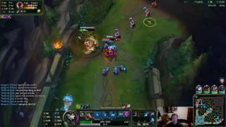 Garen//Lee dive ap Rengar