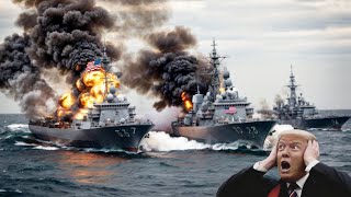 US Warship Destroyed! Russian Attack Ends US Dominance in the Sea — ARMA 3