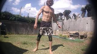 4/3/2020 MMA training at home during quarantine lockdown follow along