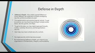 CISSP Defense in Depth
