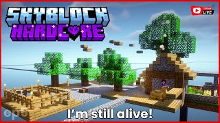 Minecraft Hardcore Skyblock 100 Days Series - Live Stream Series