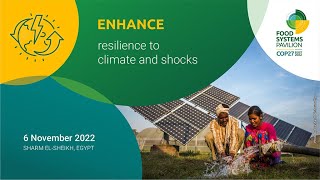 ENHANCE resilience to climate and shocks
