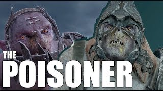 Middle Earth Shadow of War : Cool Orc Encounters & Quotes #75 THE POISONER Uruk Who CHEATED DEATH