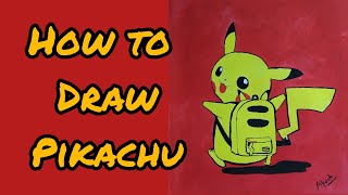 How to draw pikachu / Pikachu