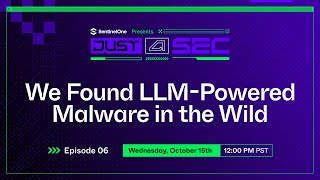 Just a Sec — From the Front Lines: October Live Cybersecurity Briefing