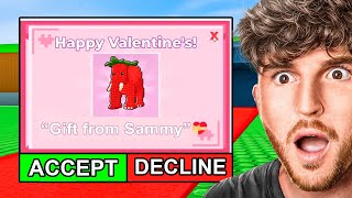 Sammy GIFTED ME a STRAWBERRY ELEPHANT