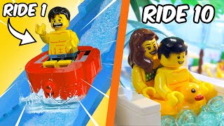 I built a LEGO WATER PARK...