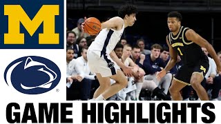 #2 Michigan vs Penn State Highlights | Men's Basketball | College Basketball 2026