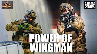 Power of wingman | Airsoft CQB Gameplay | Pew-Pew.fi, Juvis, Finland