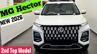 New Facelift 2026 MG Hector Sharp Pro CVT Review 🔥Hector 2nd Top Model 🔥#mghector2026 