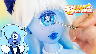 We made Sapphire from Steven Universe 💙 (after 6 years of trying) 💙 custom Smart Doll