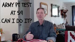 Army PT Test Challenge... Can I Do It At 59 With Only 2 Months To Train???  (Keto \ Carnivore Diet)